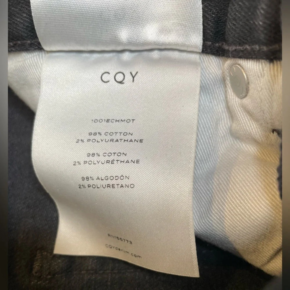 NWT CQY Icon Unify Vintage Black Slim Jeans Size 29 - Picture 10 of 11